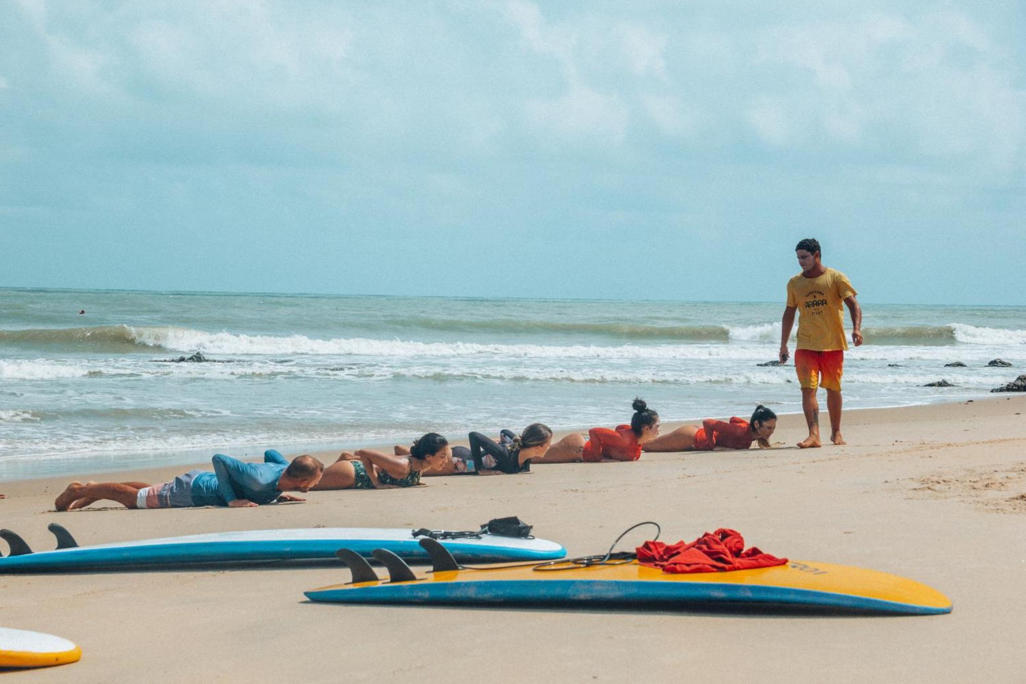 Albergue Surfcamp Arara Praia de Pipa Exterior foto